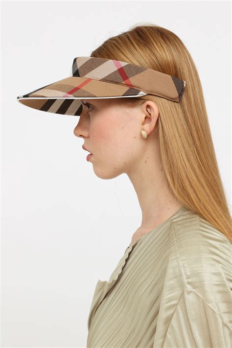 burberry sun visor hat|sunglasses Burberry women's.